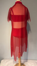 Load image into Gallery viewer, Red Chiffon Dress