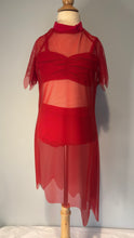 Load image into Gallery viewer, Red Chiffon Dress