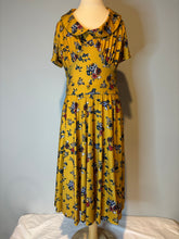 Load image into Gallery viewer, Yellow Floral Sunday Dress