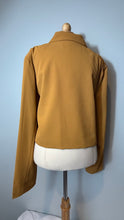 Load image into Gallery viewer, Dark Yellow Crop Blazer