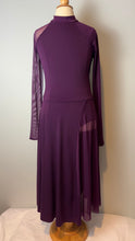 Load image into Gallery viewer, Deep Purple Lyrical Dress