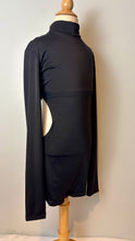 Load image into Gallery viewer, Black Lace up Biketard