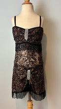 Load image into Gallery viewer, Bronze Flapper Dress