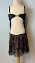 Load image into Gallery viewer, Bronze Flapper Dress