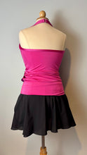 Load image into Gallery viewer, Hot pink Halter Top and Skirt