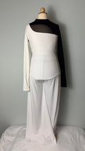 Load image into Gallery viewer, White and Black Two Piece Jumpsuit