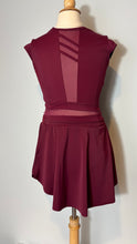 Load image into Gallery viewer, Deep Red Leotard and Skirt