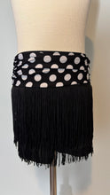 Load image into Gallery viewer, Polka Dot Fringe Skirt