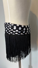 Load image into Gallery viewer, Polka Dot Fringe Skirt