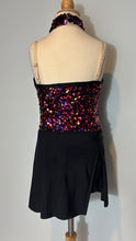 Load image into Gallery viewer, Sequin Halter Top Leotard with Skirt
