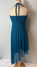 Load image into Gallery viewer, Blue with Teal Sequin Lyrical Dress