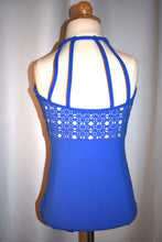 Load image into Gallery viewer, Capezio Royal Blue Leotard with Strappy Back