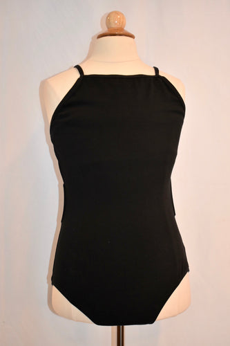 Black Open 'T-Back' Leotard