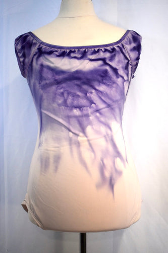 Pink and Purple Watercolour Leotard