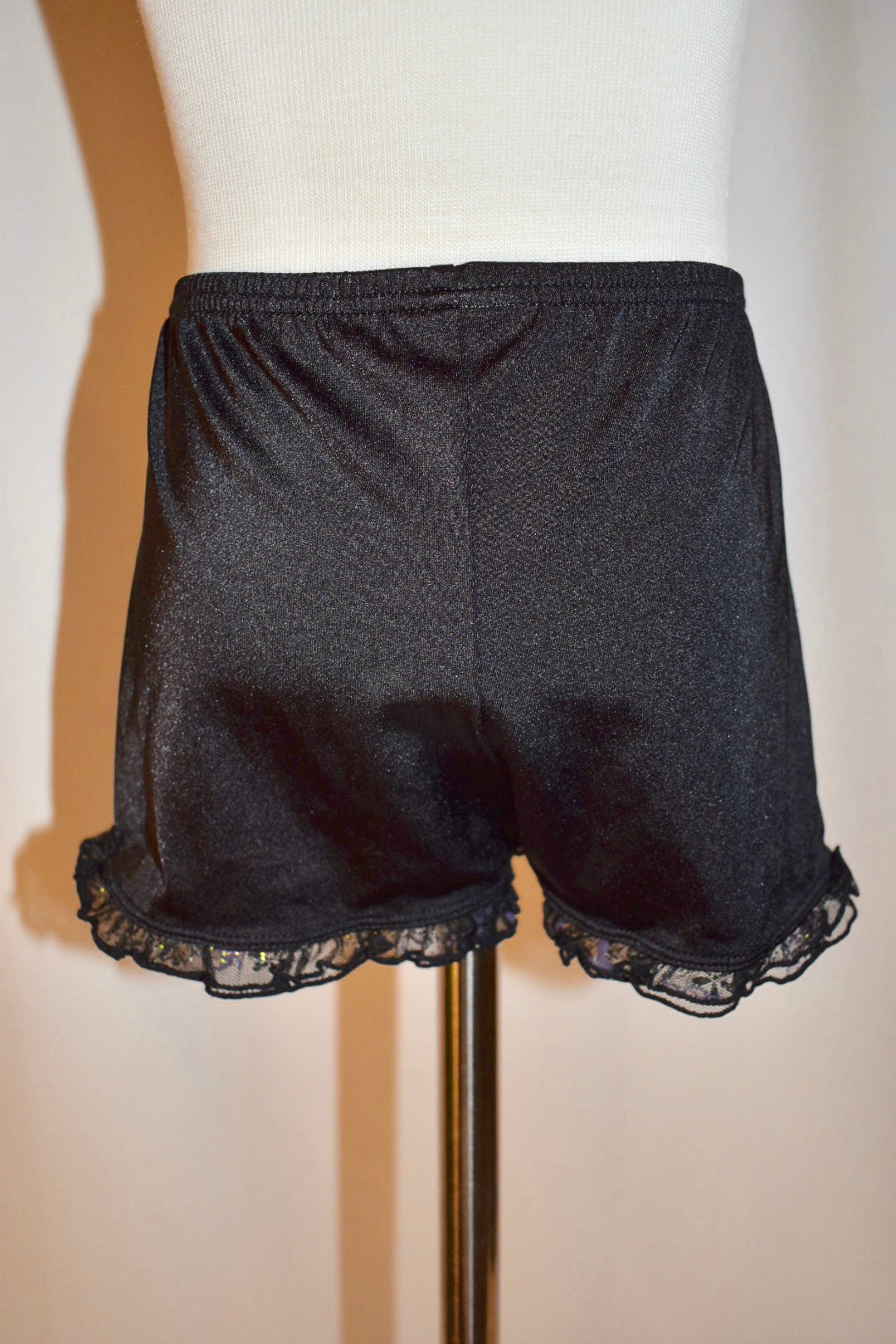 Black dance shorts