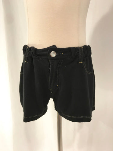 Black Jegging Shorts