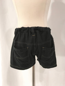 Black Jegging Shorts