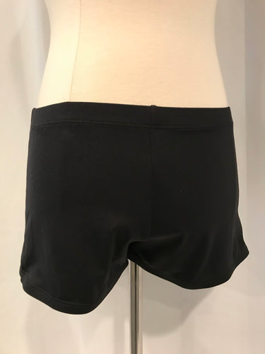 Capezio Black Booty Shorts