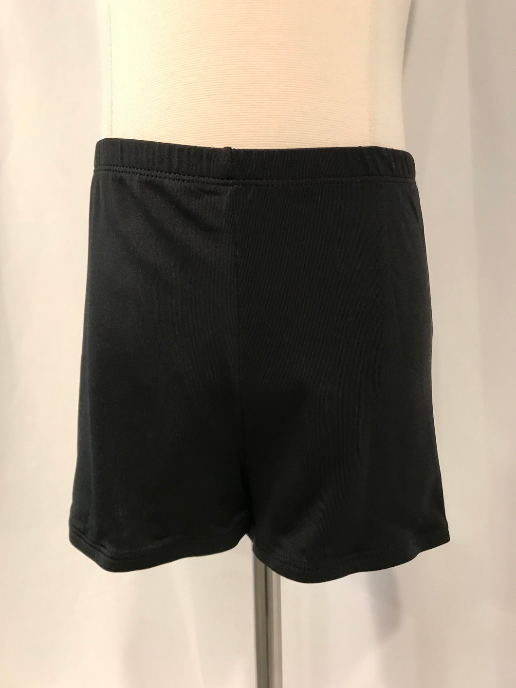 Body Wrappers Child's Black Dance Shorts