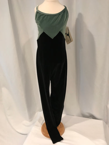 Major Motion Velour Camisole Unitard