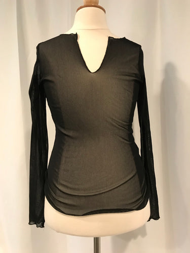 Bloch Long Sleeve Mesh Top