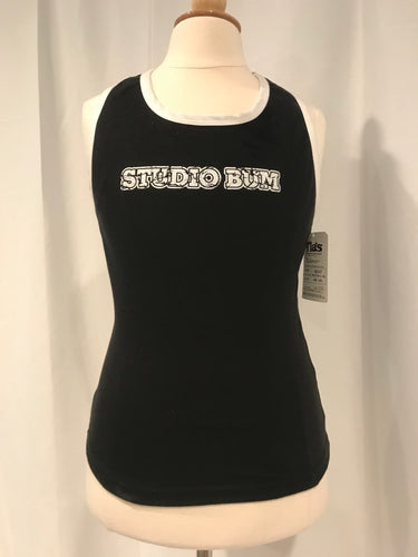 Tia's Studio Bum Racerback Tank Top