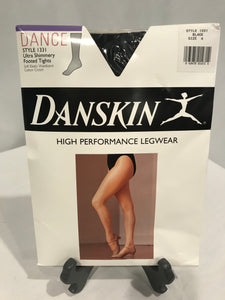 Danskin Ultra Shimmery Footed Tights